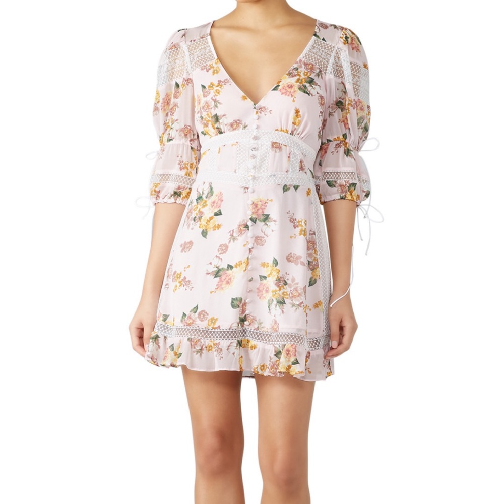 For love and lemons isadora mini dress